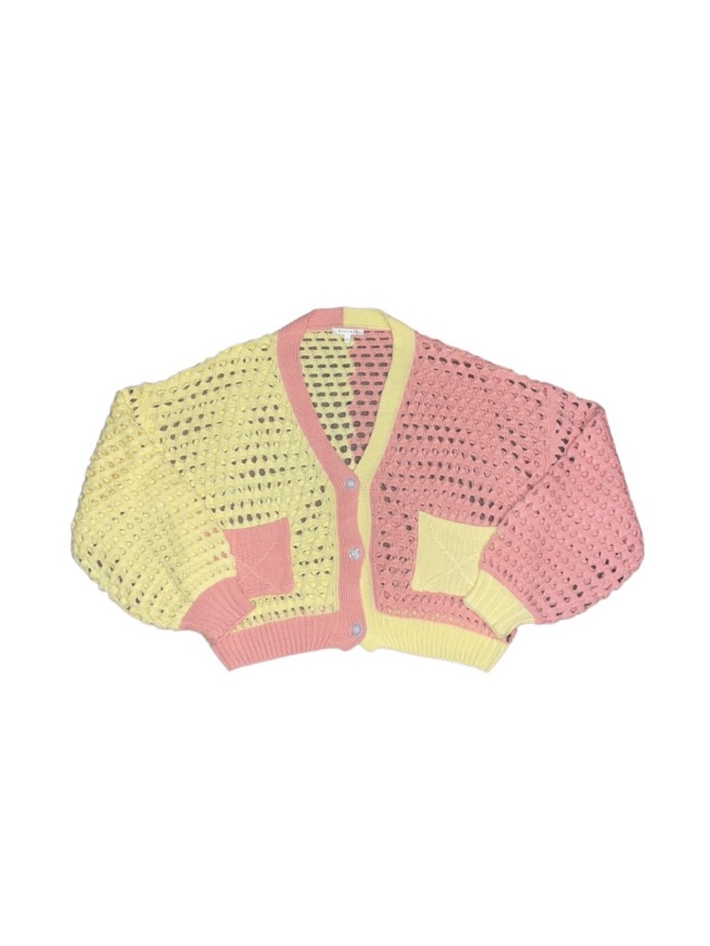Baevely open knit cardigan